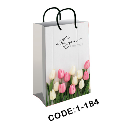 پاکت هدیه (گیفت بگ) سایز 1 کد 184