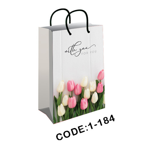 پاکت هدیه (گیفت بگ) سایز 1 کد 184