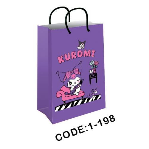 پاکت هدیه (گیفت بگ) سایز 1 کد 198