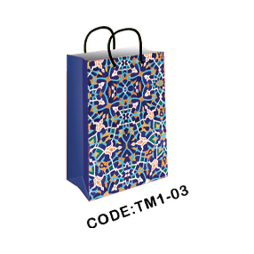 پاکت هدیه (گیفت بگ) سایز 1 کد TM1-03