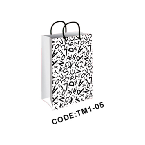 پاکت هدیه (گیفت بگ) سایز 1 کد TM1-05