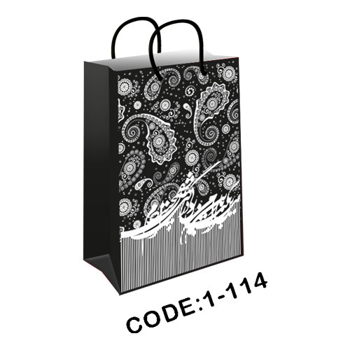 پاکت هدیه (گیفت بگ) سایز 1 کد 114