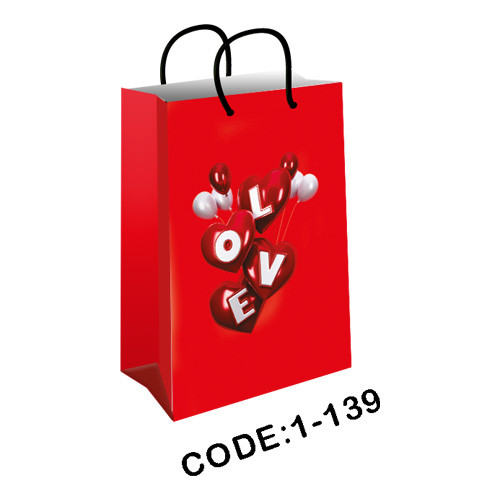 پاکت هدیه (گیفت بگ) سایز 1 کد 139