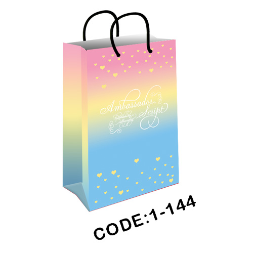 پاکت هدیه (گیفت بگ) سایز 1 کد 144