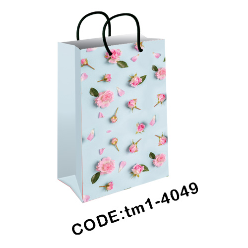 پاکت هدیه (گیفت بگ) سایز 1 کد tm1-4049