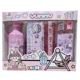 پک هدیه لوازم التحریر آدم فضایی صورتی