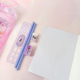 ست لوازم التحریر 6 تکه کیفی تصویر اقلام