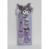 پک هدیه لوازم تحریر مدل 5 تکه بنفش