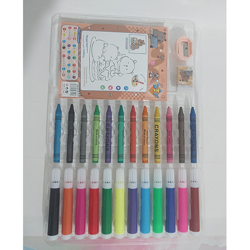 پک هدیه لوازم نقاشی و رنگ آمیزی 56 تکه گالری 2