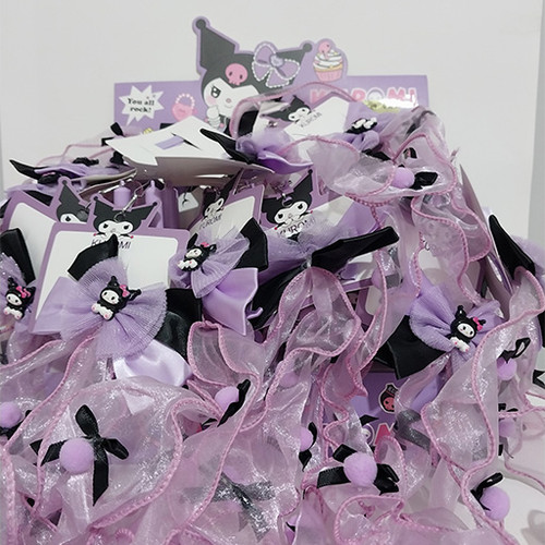 خودکار آویز دار گیره مو طرح کرومی شاخص