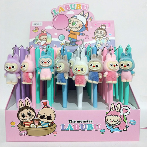 خودکار آویزدار طرح لبوبو (بسته 40 تایی) شاخص