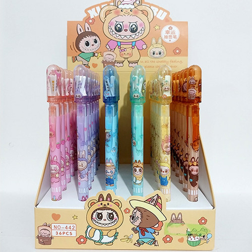 خودکار فانتزی طرح لبوبو (بسته 36 تایی) شاخص