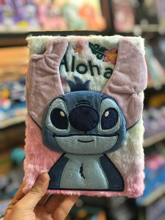 دفتر 100 برگ با جلد پارچهای پشمی برجسته طرح استیچ