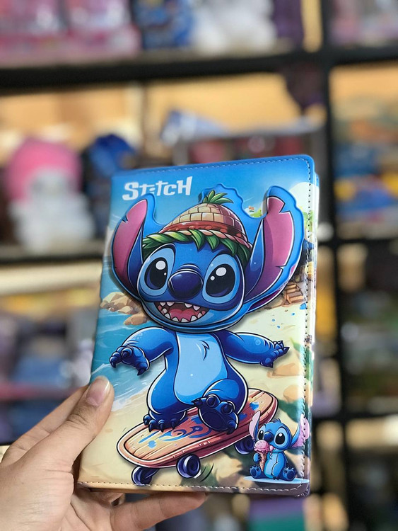 دفتر 100 برگ چندمنظوره با جلد برجسته طرح استیچ