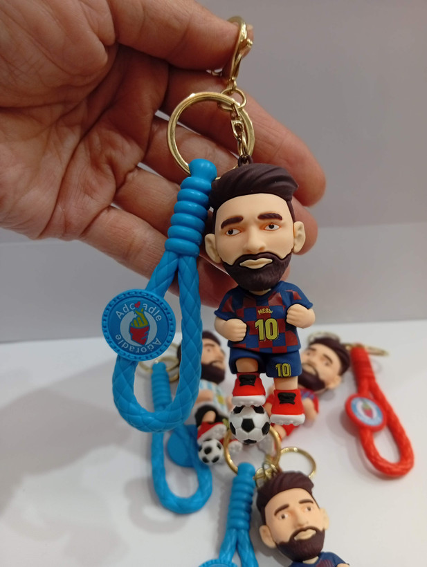 سرکلیدی سیلیکونی طرح لیونل مسی بارسلونا