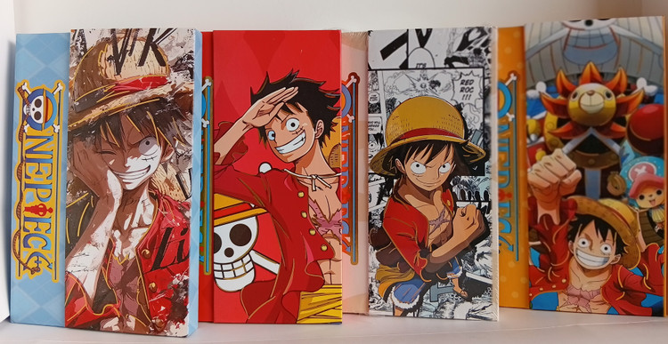 دفتر چند منظوره 100 برگ جلد سخت مگنتی طرح ONE PIECE