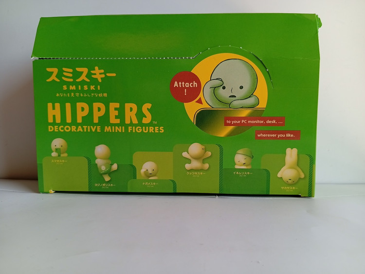 بستهبندی فیگور کلکسیونی اسمیسکی HIPPERS قابل اتصال روی مانیتور و موبایل